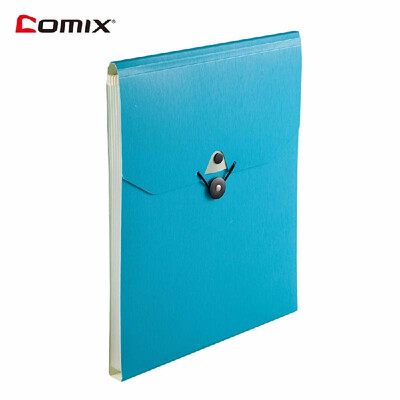 

Comix Portable A4 Expanding File Folder 5 Pockets Accordion Paper Documents Organizer for Business Office Worker School Supplies G