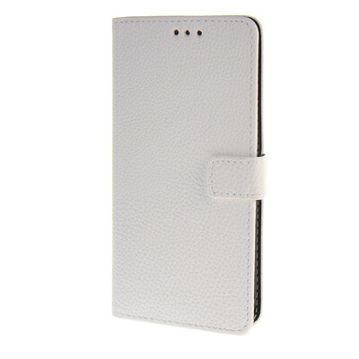 

MOONCASE Samsung Galaxy E5 E500 чехол Лич Слот кожи Кожа карт бумажника сальто Кронштейн задней стороны обложки Белый