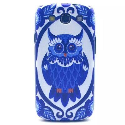 

MITI cute comics Design hard transparent clear Skin Cover Case for samsung galaxy s3
