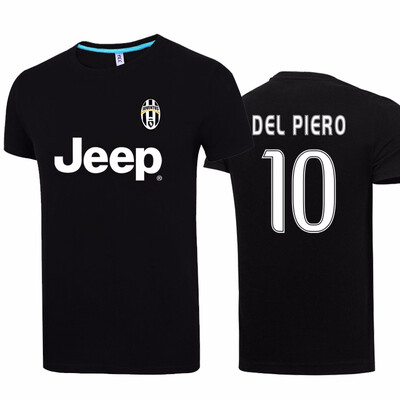 

2018 C Ronaldo Jerseys T Shirt Footballs Juventus Logo Mens Cotton T Shirt Tee Camiseta Masculina Soccer Jersey Football Shirt
