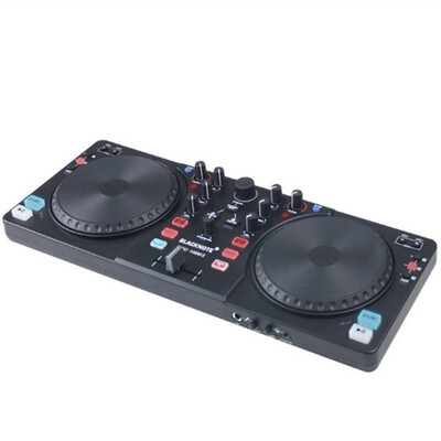 

With sound card DJ controller CD players DJ disc player digital One machine can Sound mixing DJing monitor Shouting microphone