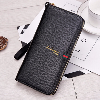 

Small handbag mens Korean version long wallet fashion casual zipper bag hand bag