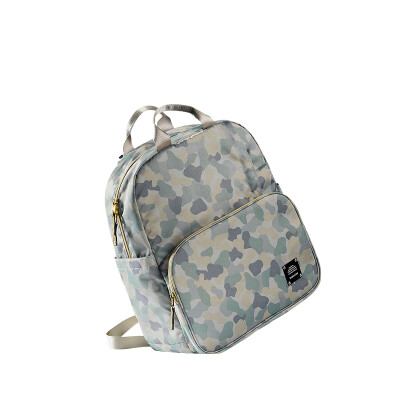 

Babycare Mummy bag multi-function large capacity fashion shoulder Mummy bag 5010 Muff gray
