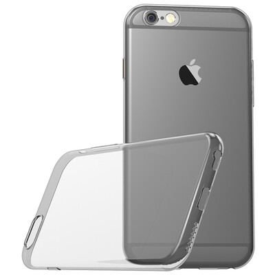 

BIAZE Apple 6 6S Plus Mobile Phone Case iPhone6 ​​ 6S Plus Case All-inclusive Wrap Transparent Soft Shell Fresh Series JK05-Black