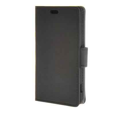 

MOONCASE Simple Leather Flip Wallet Card Slot Stand Back чехол для Sony Xperia Z4 Compact ( Mini ) Black