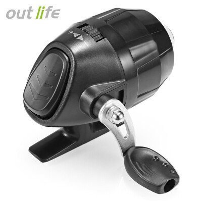 

Outlife Concealed Fish Closed Wheel Spincast Reel Spherical with Fishing Line Right-hand reel anti-corrosion anti-impact durable