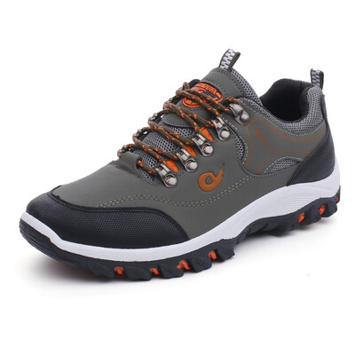 

Spring Autumn Winter Men Casual Shoes Breathable Warm Pu Leather Upper Durable Rubber Outsole Lace-up Foo