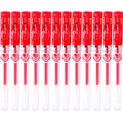 

BAOKE PC1738 Neutral Signature Pen Red 12 pcs box
