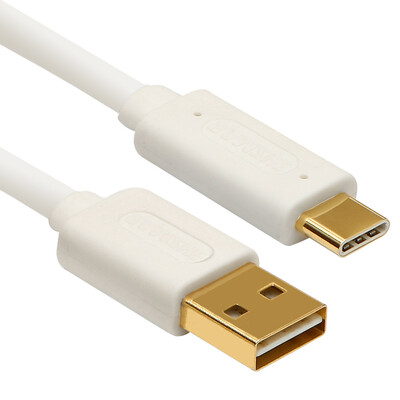 

(SAMZHE) MC-212 Тип-c / USB3.1 к USB2.0 кабельный телефон зарядная линия кабель для передачи данных позолоченная версия 0,5 метра белый