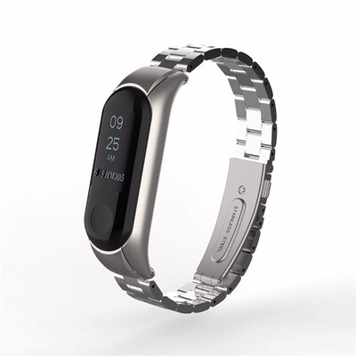 

Mi Band 3 Strap Stainless Steel band For Xiaomi Mi Band 3 Bracelet