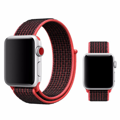 

Nylon sport loop strap For Apple Watch band 42mm 38mm iWatch 321 bracelet hook-and-loop wrist watchband accessories