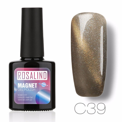 

ROSALIND Gel 1S 7ML Color Diamond Series Glitter Nail Gel Polish UV LED Soak-Off Nail Art Base Top Coat Needed gel lacquer