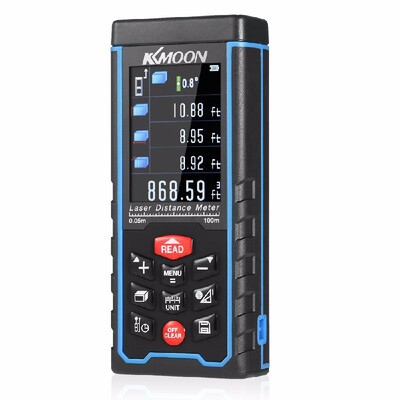 

KKmoon 70m Portable Handheld Rechargeable Digital Laser Distance Meter Color Display Range Finder Diastimeter Area Volume Measurem