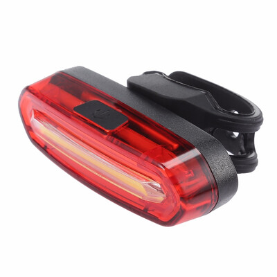

USB Rechargeable Bicycle Rear Light Bike Taillight Night Cycling Accessory High light with COB LED Various lighting modes