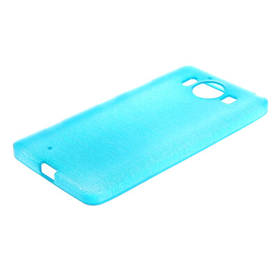 

MOONCASE Microsoft Lumia 950 ЧЕХОЛ ДЛЯ Flexible Soft Silicone Gel TPU Skin Protective Blue