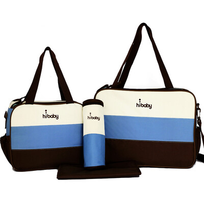 

aardman multi-functional large capacity mummy bag four sets | pregnant women admitted to the production package | shoulder bag | diagonal package HB-1401 blue