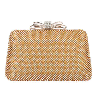 

Fawziya Bow Womens Evening Bridal Clutch Wedding Purse