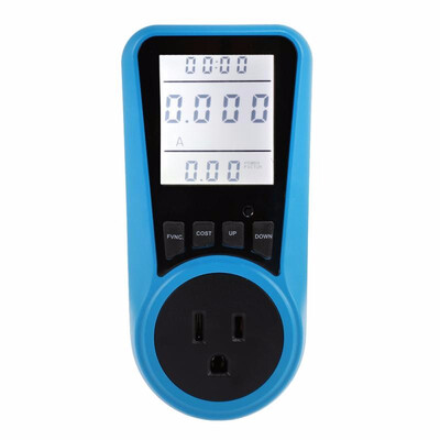 

Household Power Meter Backlight Measuring Outlet Socket Electricity Usage Monitor