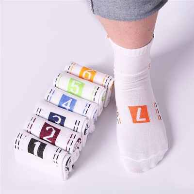 

7 pairs of men&39s casual soft cotton ankle week socks