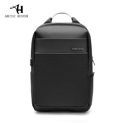 

ARCTIC HUNTER 2018 New Laptop Backpack Mens Fashion Students USB Charging Business Traveling Waterproof Casual Style Computer