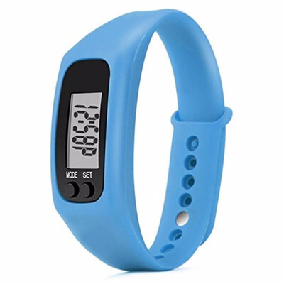 

Run Step Watch Sport Bracelet Fitness Tracker Pedometer Calorie Counter Digital LCD Walking Distance