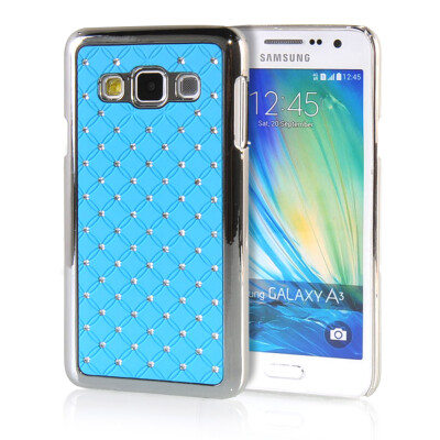 

MOONCASE Hard Chrome Plated Star Bling Back ЧЕХОЛ ДЛЯ Samsung Galaxy A3 Azure