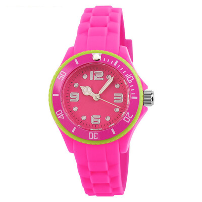 

SKMEI 1036 Students jelly color creative personality waterproof watch