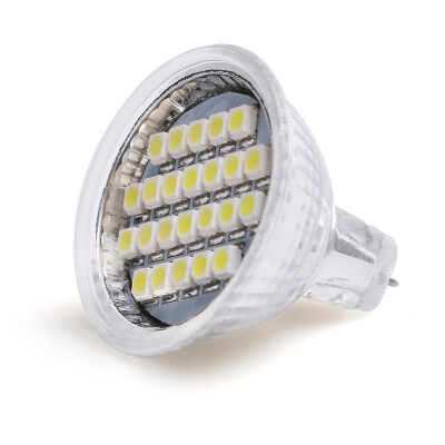 

mr11 24smd 3528 белый светодиодные лампы фонарей ac12v 1.8w