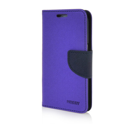 

MOONCASE Cross pattern Leather Wallet Flip Stand Shell Back ЧЕХОЛ ДЛЯ Samsung Galaxy Core Prime G360 Purple