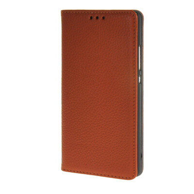 

MOONCASE Huawei Ascend P8 Case Leather Wallet Classical Flip Book Card Slot Bracket Back Case Cover Brown