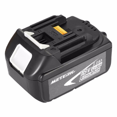 

Meterk BL1850 18V 50Ah Power Tools Battery High Capacity Recharcheable Lithium replacement Battery Pack for MAKITA