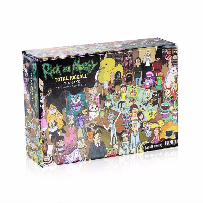 

Rick And Morty Total Rickall Cooperative Card Game Party Play Cards