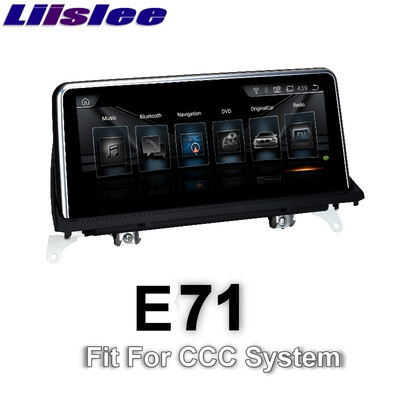

For BMW X6 E71 20082010 CCC LiisLee Car Multimedia GPS Audio Hi-Fi Radio Stereo Original Style Navigation NAVI