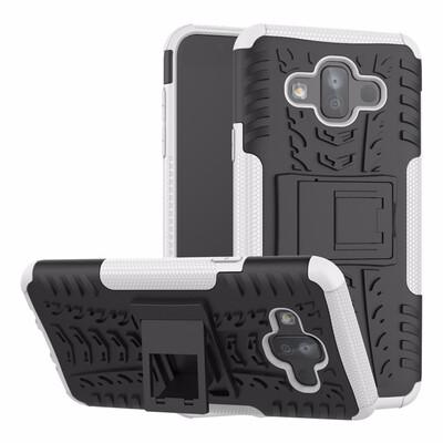 

Goowiiz Phone Case For Samsung Galaxy J7 DuoJ7 2018J720 Armor Tire Texture Rugged Protection PCTPU Silicone