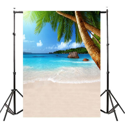 

2018 Summer Seascape Beach Dreamlike Haloes 3D Photography Background Screen Photo Video Photography Studio Fabric Props Backdrop