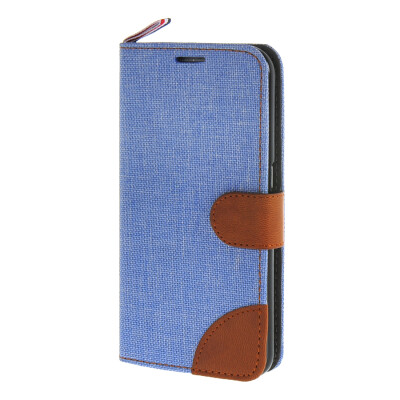 

MOONCASE Galaxy S6 , Leather Wallet Flip Card Holder Pouch Stand Back Case Cover for Samsung Galaxy S6 Blue