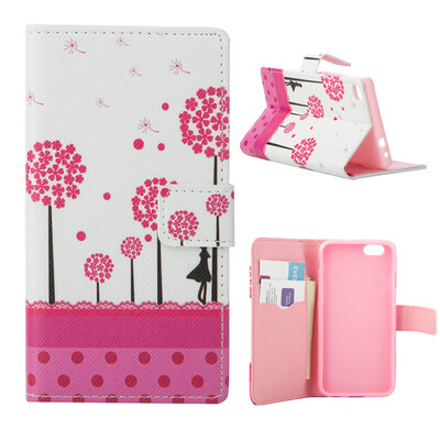 

MOONCASE ЧЕХОЛ ДЛЯ Huawei Ascend P8 Flip PU Leather Fold Wallet Card Slot Kickstand Back [Pattern series] /a01
