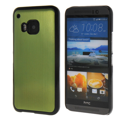 

MOONCASE Мода Матовый алюминий Металл Твердая обложка чехол для HTC One M9 Зеленый