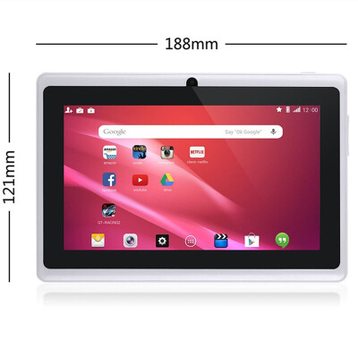 

7 inch mp4 player card MP3 quad-core tablet Android wifi Internet Bluetooth music speaker e-book album video playback HD camera