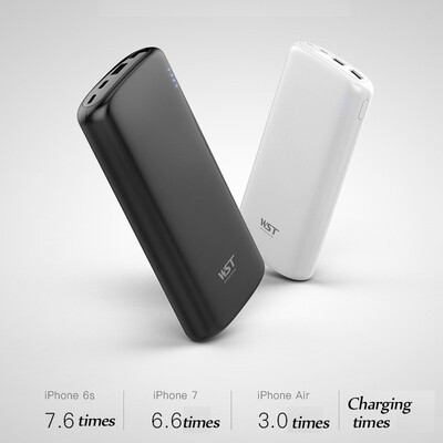 

WST ultra-thin polymer 24A fast charge 20000 mAh charging treasure large capacity 20000 mAh mobile power