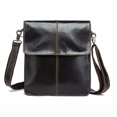 

Messenger Bag Mens Shoulder Bag Genuine leather small Casual male man crossbody bags for men handbags leather bags