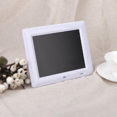 

New 8 inch HD TFT LCD Digital Photo Picture Frame Alarm Clock MP3 MP4 Movie Player 16G with Remote Desktop EU