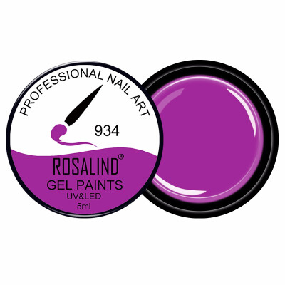 

ROSALIND Gel Varnish 5ml 61Pure Colors UV Gel Manicure DIY Nail Art Gel Polish Design Nail Painting Color gel lacquer881-942