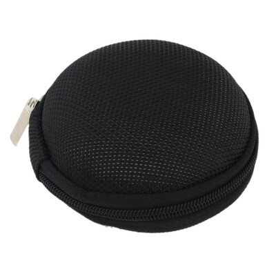 

mymei New Case Pouch Bag Earphone Ipod Cover Storage Stereo Bluetooth Headset Black