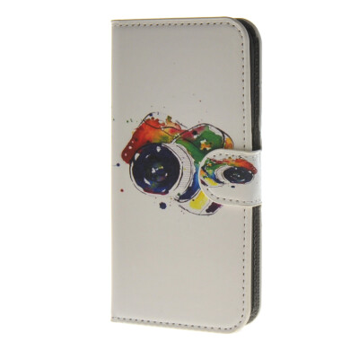 

MOONCASE Printed pattern Leather Wallet Flip Card Slot Holster Pouch Stand Shell Back чехол для Samsung Galaxy S6 a09