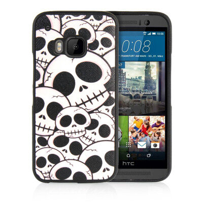 

MOONCASE Painted style Soft Flexible Silicone Gel TPU Skin Shell Back Case Cover for HTC One M9