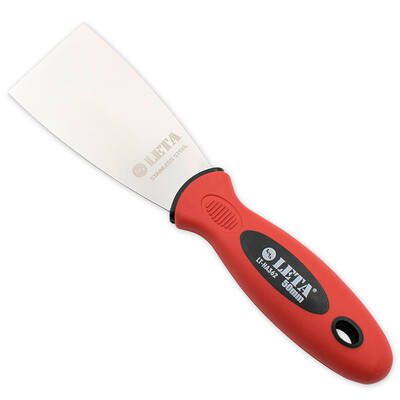 

LeTA LETA putty knife 50mm stainless steel blade large iron plate cleaning scraper plaster putty knife LT-HA362