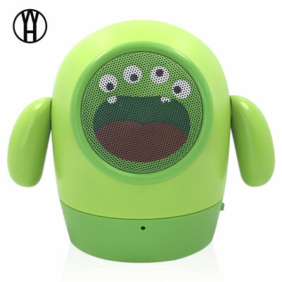

WH Bluetooth Cute Speaker Doll Portable HIFI Subwoofer Wireless Handsfree Music player for Minions Mobile phone iphone5 6 xiaomi