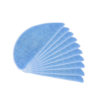 

10PCS Replacement Mopping Cloth for Ilife V5S Ecovacs CR250LE Robotic Vacuum Cleaner Accessories Cleaning Mop Cloths