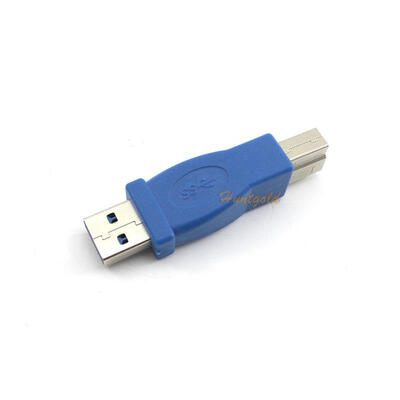 

Новый USB 3.0 мужчина к B Мужской утра до BM адаптер конвертер 4,8 Гбит синий